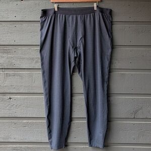 REI Co-op Midweight Base Layer Bottoms - Men's Size XXL Black Heather Gray